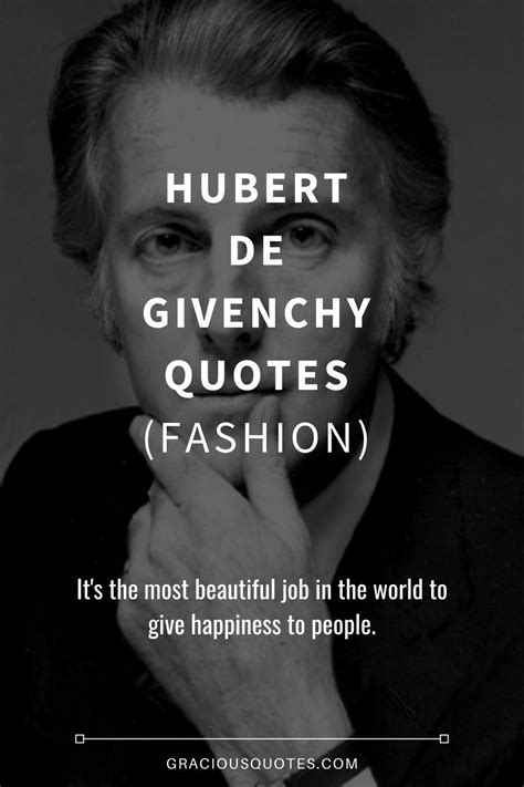 givenchy quote|quotes by hubert de Givenchy.